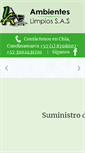 Mobile Screenshot of ambienteslimpios.com